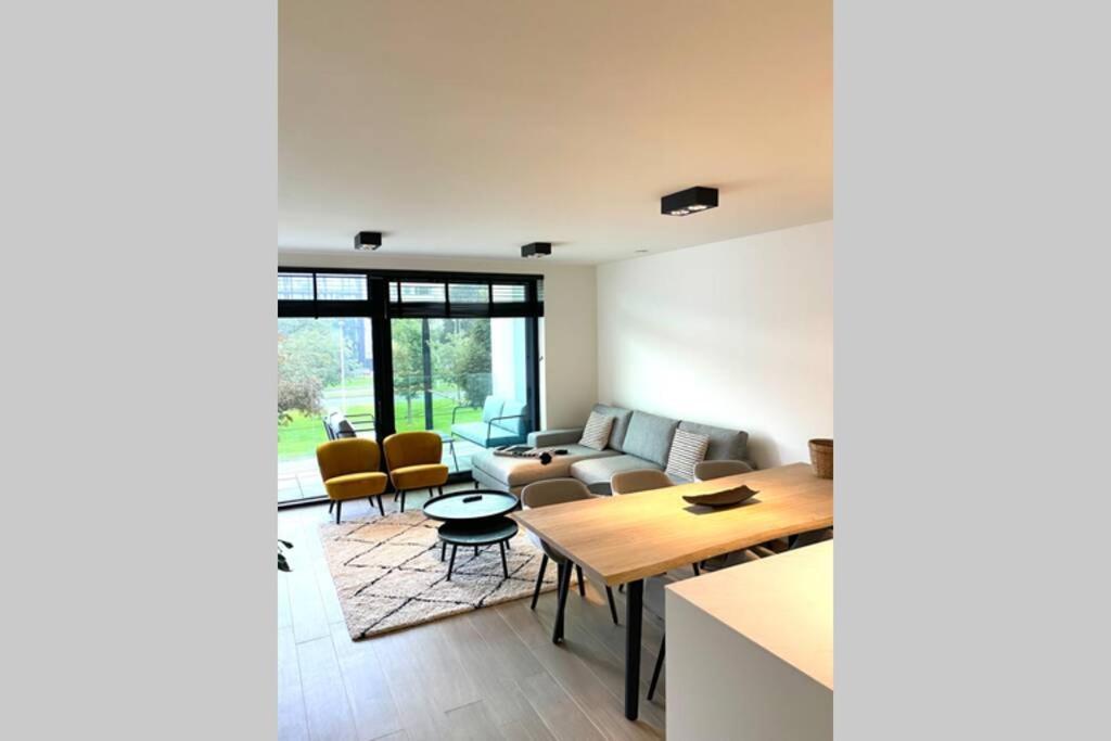 Schitterend Nieuwbouw Appartement In Gent Eksteriør billede