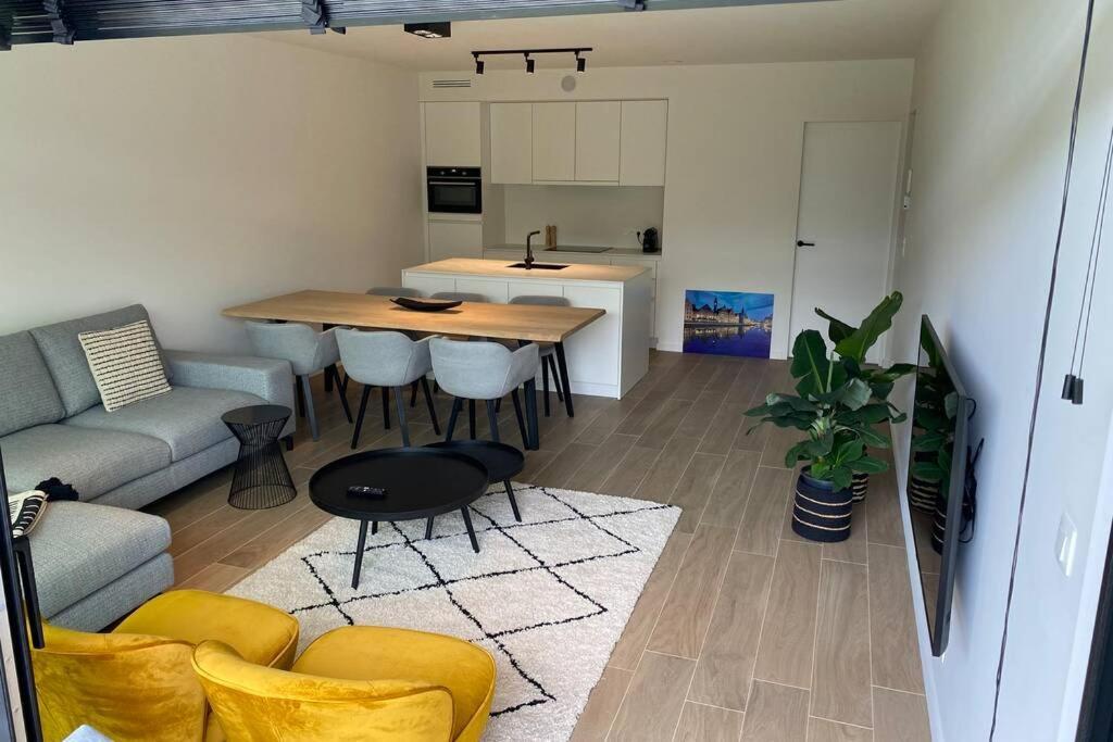 Schitterend Nieuwbouw Appartement In Gent Eksteriør billede